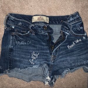 HOLLISTER high rise shorts